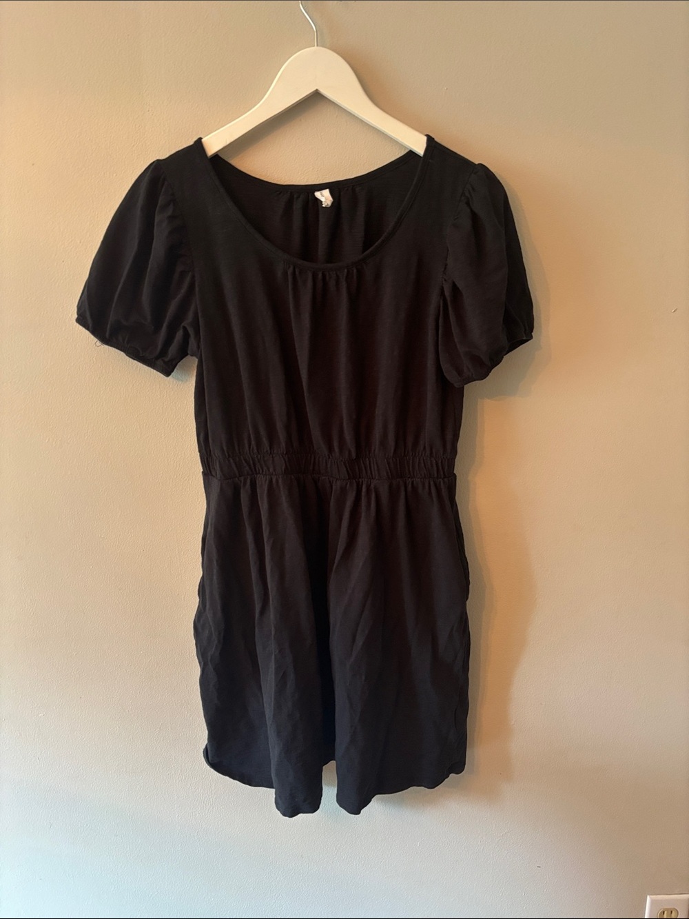 Daily practice by anthro cotton puff sleeve dress
